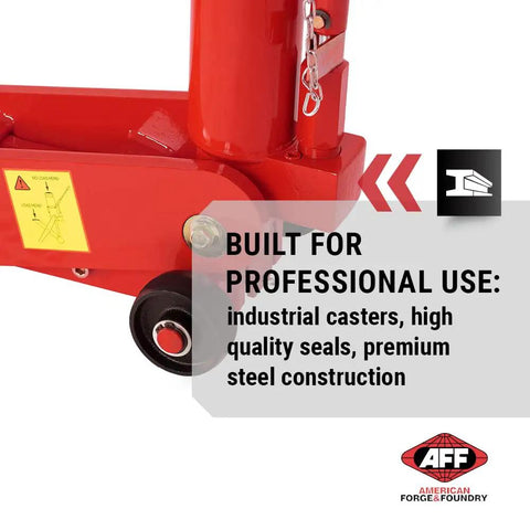 Heavy Duty 7 Ton Forklift Jack That Fits Most Forklift Models With Removable Handle And Wide Lift Range From 2.5 Inches To 16.5 Inches Built Tough And Shop Ready For Industrial Use In Warehouses