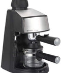 Top Shelf Espresso Coffee Machine With Quick Steam Milk Frother For Creamy Cappuccinos And Bold Lattes Compact Five Bar Brewer angle view