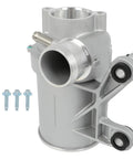 Built Tough Electric Water Pump Original Quality Replacement For Mercedes Benz C E Series Engine Cooling, aluminum finish, with mounting hardware.