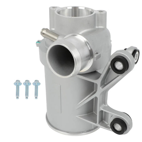 Built Tough Electric Water Pump Original Quality Replacement For Mercedes Benz C E Series Engine Cooling, aluminum finish, with mounting hardware.