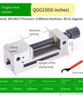 Hella Precise Manual Machining Vise Built Badass Tough Right Angle Design With Quenched Forged Steel for 6 inch setups.