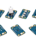 Electronic components from Plug And Make Starter Kit For Beginners Easy Start To Build Connected Projects And Learn Electronics And Coding.