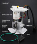 Electric Fuel Pump Module Assembly For Ford Explorer SportTrac And Mercury Mountaineer 2006 Through 2009 With V6 4 0L And V8 4 6L Replaces OE E2454M Direct Fit And Easy Install showing labeled components including tank seal and connector.