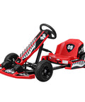 Red Electric Go Kart For Kids And Teens 36V Ride On Drift Kart With 350W Motor Up To 16 MPH Four Level Length Adjustment