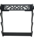 Dope Black Wall Mount Sword Display Rack For Katana Wakizashi Tanto Three Layer Stand Hanger Bracket Made From Compressed Wood