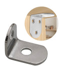 20Pcs L Shaped Corner Braces Stainless Steel 90 Degree Right Angles Metal Brackets For Cabinets And Shelves Heavy Duty Shelf Support