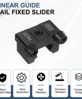 Beefy Two Pack HG20 Linear Guide Rail Fixed Slider Anti Collision Block Stopper shown with design and features icons