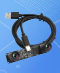 Ace Dual Lens Monochrome USB Camera Module Blitzing Global Shutter 210FPS 3D Stereo Vision Kit with USB cable and dual lenses.