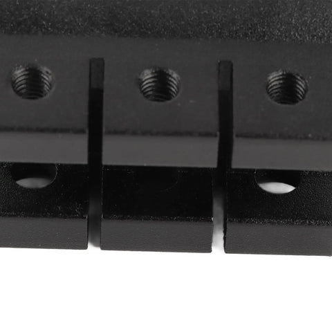 Close-up of Electric Scooter Folding Clamp 10 Inch Aluminum Alloy Vertical Rod Built Tough Rugged Lock heavy duty bolts.