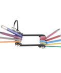 Stylish Foldable Hex Key Wrench Set With Color Coated Metric Tap Spanners For Quick Bike Repair, Tub Fixes And Household Tools That Rock The Game Today. Folded color-coated metric hex key set