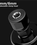 3mm and 6mm replaceable clamp head for Knockout 3mm And 6mm Shank Pneumatic Die Grinder Running 25000 Rpm.