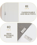 Heavy Duty Lift Off Door Hinges With Ball Bearings, Detachable Flag Hinge, Stainless Steel Build For Quiet, Smooth Close, Built To Last In Any Weather, Tough As Nails Hinges For Indoor Or Outdoor Use on white door