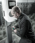 Person using Kraftform Safe Torque Speed Torque Screwdriver With Quick Torque Adjustment And Lockable Torque Setting on equipment