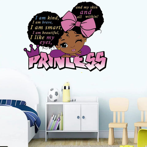 Totally Inspiring Girls Quote Wall Decal For Bedroom And Playroom Decor Pink Room Sticker Removable Easy Peel And Stick