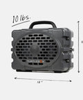 Rugged Portable Outdoor Bluetooth Speaker With Ultra Loud 120dB Sound, IP67 Waterproof And Dustproof, Drop Resistant Build