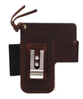 Leather Belt Sheath For Multitools Dope Daily Carry Holder Crafted From Cowhide Leather Handcrafted With Belt Clip