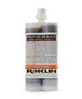 PolyFlex DS Concrete Crack Filler and Quick Drying Asphalt Crack Sealer Kit for Floor and Wall Repairs 21 Ounces Black