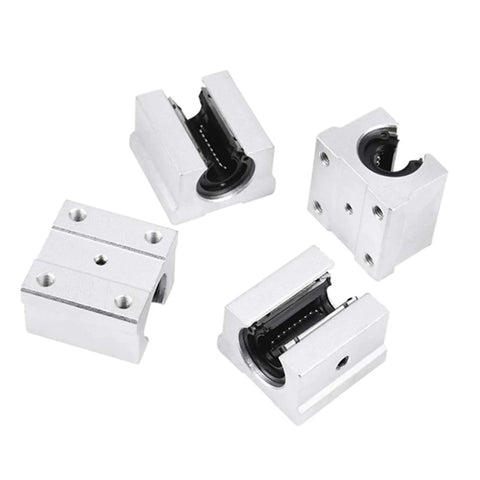Four SBR12UU sliding blocks for Two Piece SBR12 600mm Linear Rails Kit With Four SBR12UU Sliding Blocks For CNC Machines And Automated Equipment