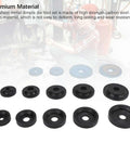 Hydraulic Sheet Metal Hole Punch Set With 3D Printed Dimple Die Kit and Steel Carrier Discs on display