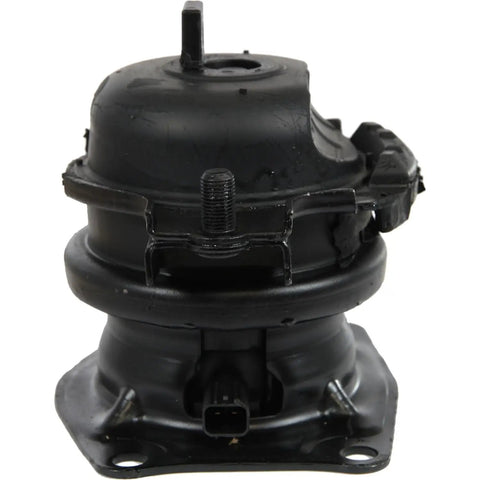 Front Engine Mount For 2006 2008 Honda Pilot V6 3.5L Fwd With Wire Sensor Oem Standard viewed from the top, showcasing durable black reinforcement.