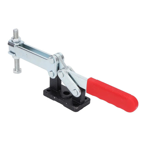 Heavy Duty Toggle Clamp With Quick Release For Metal Plates And Circuit Boards - Built Tough Clamping Power For Welding, Machine Ops, And PCB Mounting, 91 Degree Press Handle Opening And 94 Degree Handle Opening For Versatile Secure Hold