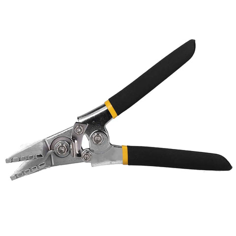 Hand Seamer Sheet Metal Bender Pliers For Seaming And Flattening Pro Grade Heavy Duty Tool With Chrome Vanadium Steel Jaw And Non Slip Ergonomic Handle