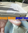 RV Roof Sealant Tape Waterproof 4 Inch By 16.4 Foot Repair Tape installed on RV roof, showing sealing application