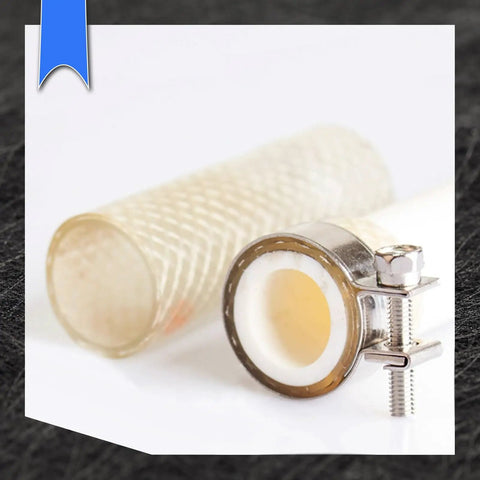 Close-up of 10 Pack Mini Stainless Steel Fuel Line Hose Clamps 18-20mm 23 Thirty Second To Three Quarters Inch Dia For Diesel