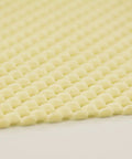 Close-up of Eco Friendly Non-Slip Rug Pad texture with cushion design, 6'7"x9'6", showcasing breathable feature for area rugs and runners.