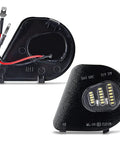 2Pcs LED Side Mirror Puddle Light Lamps Assembly For Dodge Ram 1500 2500 3500 4500 5500 Tow Mirrors 6000K