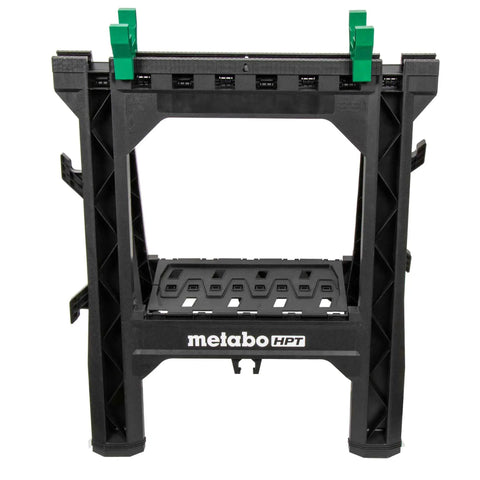 Lightweight Folding Sawhorses 2 Pack With 1200 Lb Capacity Non Skid Feet Built In Shelf And Cord Hooks Includes 4 Sawbucks
