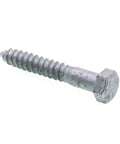 Hex Lag Screws 5/8 Inch By 4 Inch A307 Grade Hot Dip Galvanized Steel Heavy Duty Wood Screws For Decking And Framing 25 Pack Deep Wood Threads