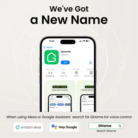 Smart WiFi Light Switch For Single Pole Wiring 2.4GHz Easy Setup Works With Alexa And Google Home Voice Control app rebranding