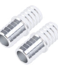 Three Quarters Inch Hose Barb Splice Coupler Aluminum Alloy Radiator Intercooler Repair Fitting Vacuum Line Adapter For Leak Proof Tight Connection Easy Install With No Tools Required