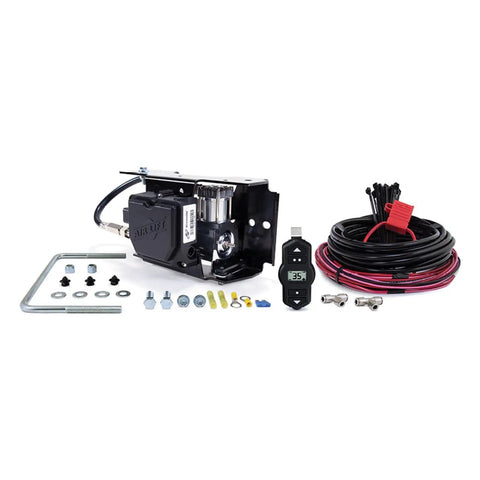 LoadLifter 5000 Ultimate Air Spring Kit With WirelessOne 2nd Gen Air Compressor System EZ Mount for F250 F350 components