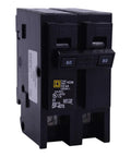 Homeline 80 Amp Two Pole Circuit Breaker with Plug On Design for Quick DIY Install 120 240V front view