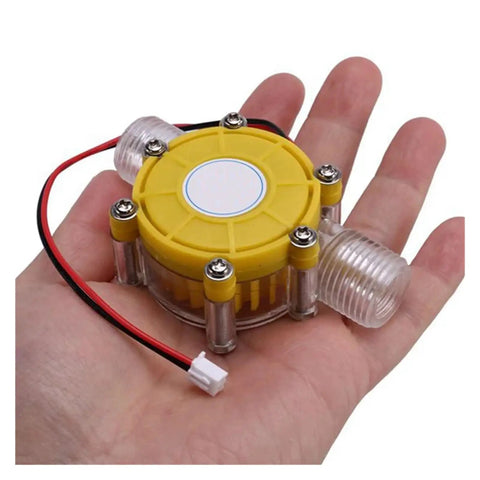 Water Flow Generator Kit Three Pack 12V Regulated Micro Type Hydro Generator in hand, compact size, rust resistant.