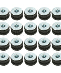 Motorcycle Grommet Kit Two Sets Rubber And Metal Anti Vibration Buffers For Smoother Ride And Superior Shock Absorption Wide Model Compatibility For Long Distance Journeys And Everyday Riding, 20-piece rubber-metal grommets