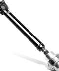Beefed Up Front Drive Shaft Replacement For Jeep Liberty 2008 2009 2010 2011 2012 V6 3.7L 4WD OE Numbers 52853442AC 52853442AD 52853442AE 52853442AF Direct Fit, black steel driveshaft