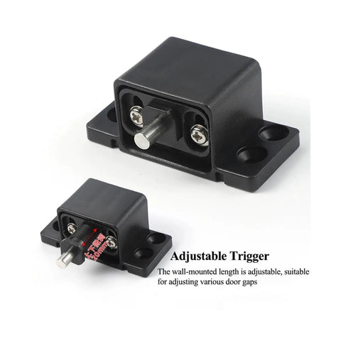 Adjustable trigger for Soft Shut Hydraulic Door Closer With Quiet Glide and Invisible Mounting for Smooth No Slam Swing Doors Damping System