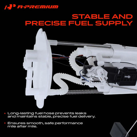 Electric Fuel Pump Module Assembly Compatible With Infiniti Fx35 Fx37 Qx70 V6 3.5L And 3.7L V8 5.0L Heavy Duty swap kit close-up showing fuel hose and connector details.