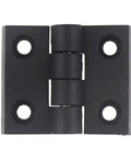 Rotating Concealed Door Hinge For Cabinets And Small Black Plastic Bearing Hinge 1 Piece, front view, easy install