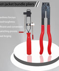 22 Piece CV Boot Clamp Pliers Kit Universal Fit For Cars UTVs And ATVs Pro Grade DIY Friendly tools with red handles displayed