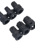 Half Inch Drive Shallow Stubby Torx Star Bit Socket Set T55 Through T100, 6 Piece, For Half Inch Drive Ratchets, In Blow Molded Case With Durable Construction.