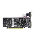 Silently Smooth Fanless Graphics Card For Rx550 With 4GB GDDR5 Kickass 1200MHz Performance No Sweat Quiet Cooling System, rear view.