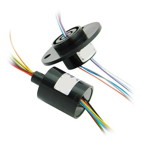 No-Fuss Conductive Slip Ring, 6-Way 2A Rotary Joint Designed For Stage Lights, Visible Collector Assembly