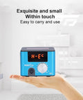 Top Tier 75W Pro Soldering Station With Rapid Heat Up And Precise Temp Control From 200 To 500 Celsius, compact design in hand