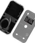 Back view of Wiegand Card Reader 125KHz RFID With 26 Bit Or 34 Bit Output Durable Metal Enclosure showing wiring and mounting points.