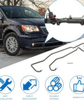 Dodge Grand Caravan 2011-2020 Chrysler Town Country 2011-2016 Ram CV 2013-2015 Hard Hydraulic Rack And Pinion Transfer Line
