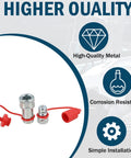 Three Eighths NPT Ag Hydraulic Quick Connect Coupler ISO 5675 Poppet Pioneer Style Tractor Coupler With Dust Caps